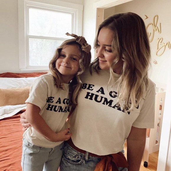 Be a Good Human Adult Unisex Tee - Picture 1 of 4